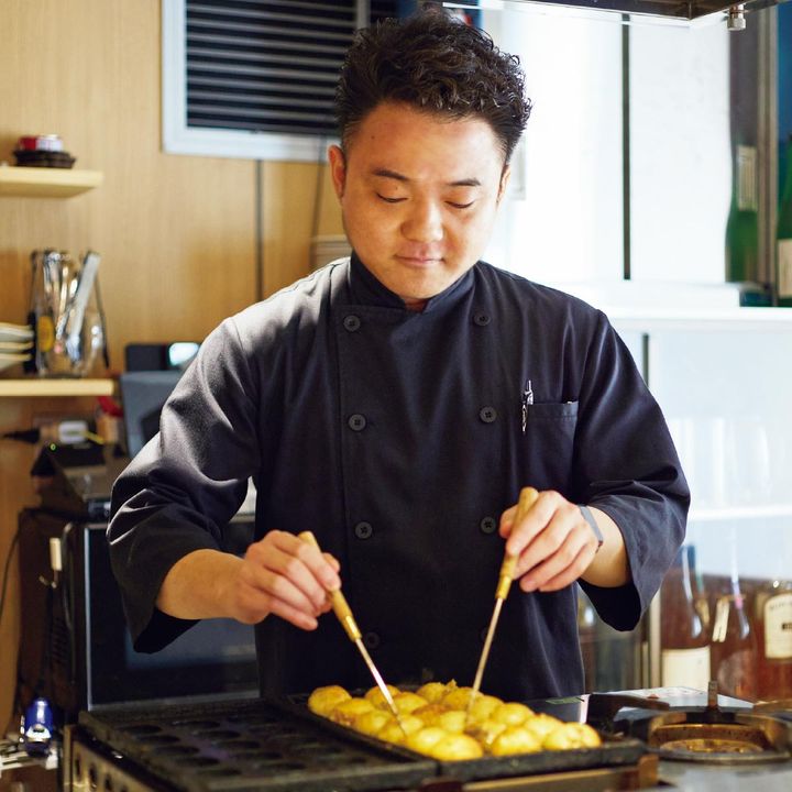 米粉と鉄板の店主山﨑さん