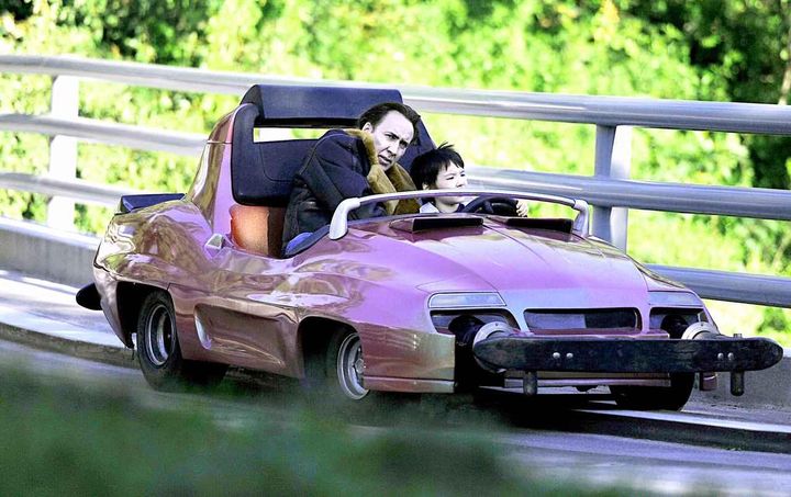 画像: オートピアを楽しむ俳優のニコラス・ケイジ