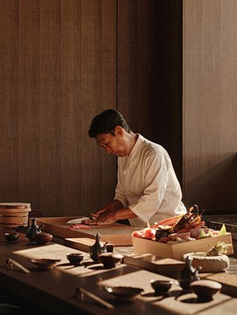 【沖縄県宮古島市】鮨・天麩羅・鉄板焼・焼鳥が楽しめる。ローズウッド宮古島にレストラン「苧麻」オープン