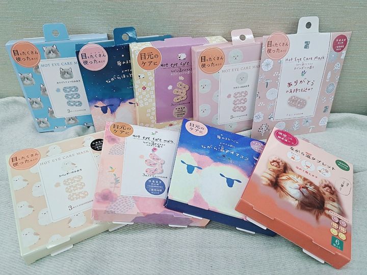 「ほんやら堂」の人気商品「ながら温アイマスク」と「ながら温タブレット」で、ながらリラックス♪