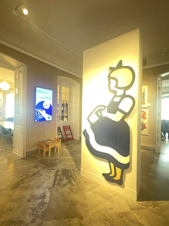 イヤマ企画展の展示