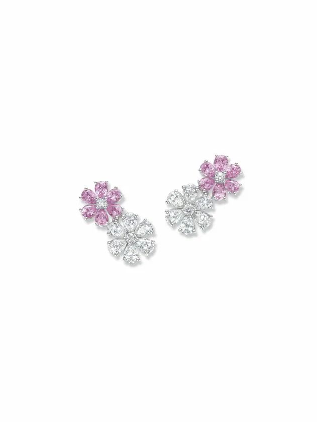フォーゲット・ミー・ノット・ツインイヤリング 4,433,000円(税込)
