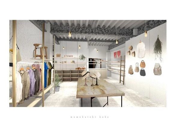 【兵庫県神戸市】ファッション雑貨や食品などが並ぶ「mumokuteki goods＆wears 神戸元町店」オープン