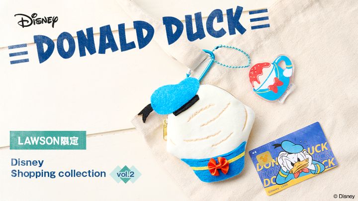 ローソン限定「Disney shopping collection」vol.2 ドナルドダック