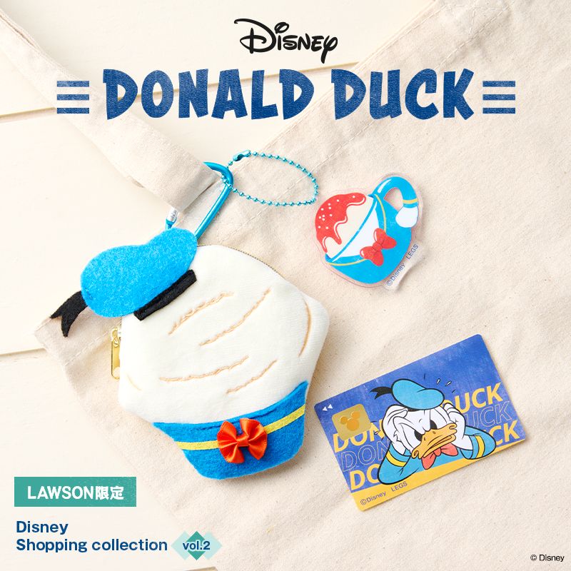 Disney ドナルドダック ローソン限定グッズ ドナルドダックのお誕生日を祝う爽やかグッズ！ローソン限定「Disney