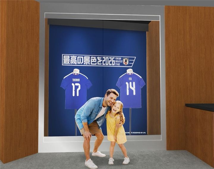 画像: ユニフォーム展示