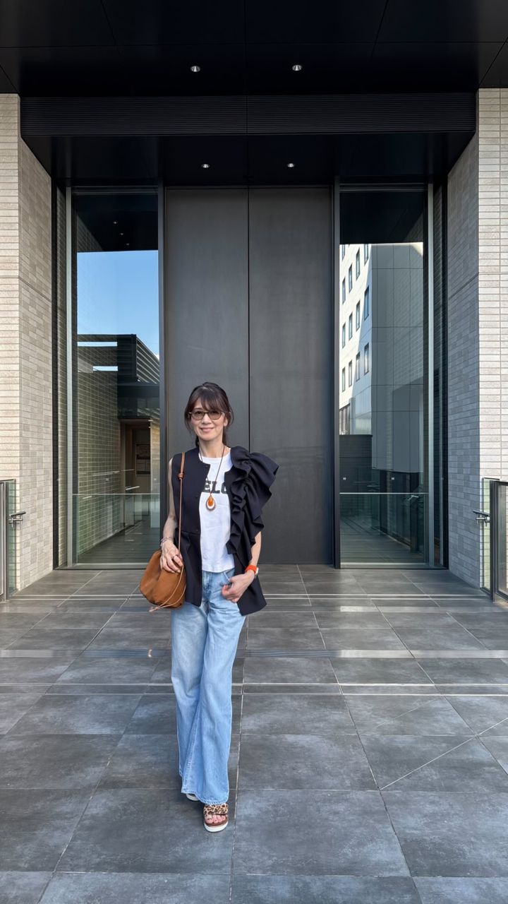 tops＆bag : Lazo_N33°、pants : UNIQLO、shoes : arashoes