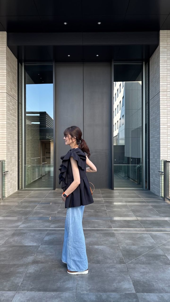 tops＆bag : Lazo_N33°、pants : UNIQLO、shoes : arashoes