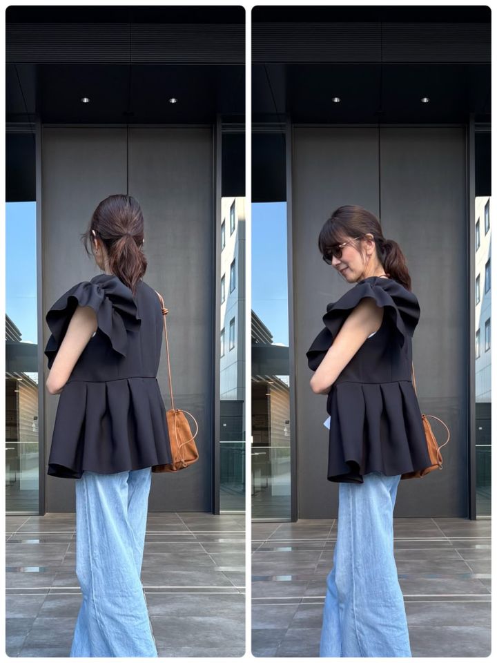 tops＆bag : Lazo_N33°、pants : UNIQLO、shoes : arashoes