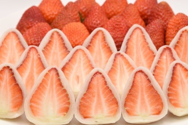 一つひとつが宝石のように輝く逸品「いちご大福」