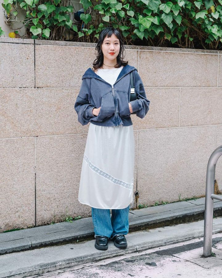 ハイセンスな“デニムレイヤード”スタイル5選。初夏のデニムは重ねて洒落見せ♪【TOKYO SNAP】