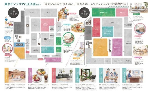 【東京都八王子市】「東京インテリア八王子店」オープン！無料のレイアウトシミュレーションも