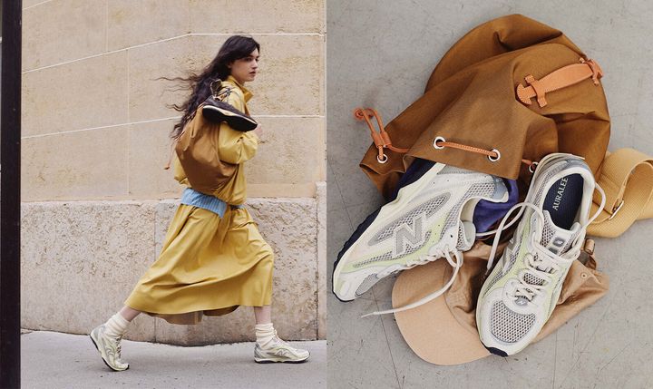 AURALEE × NEW BALANCE