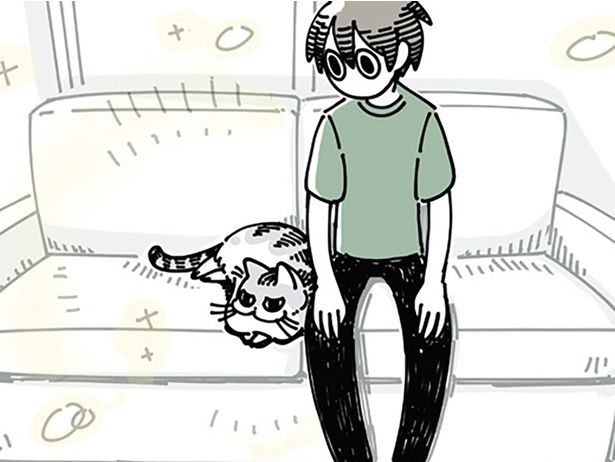 隣に来てくれた猫 （C）キュルZ／KADOKAWA