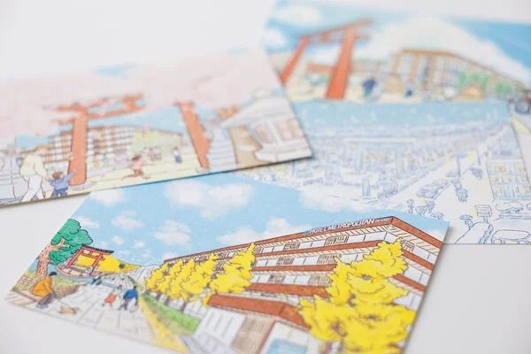 【神奈川県鎌倉市】地元作家・ほりはるさんのポストカードが販売開始！旅の思い出や大切な人への便りに