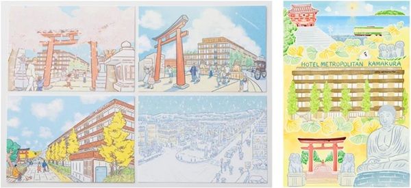 【神奈川県鎌倉市】地元作家・ほりはるさんのポストカードが販売開始！旅の思い出や大切な人への便りに