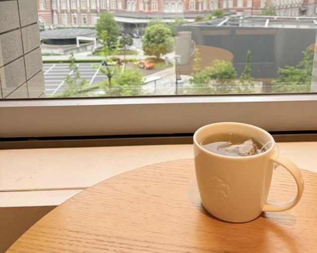 温かいお茶