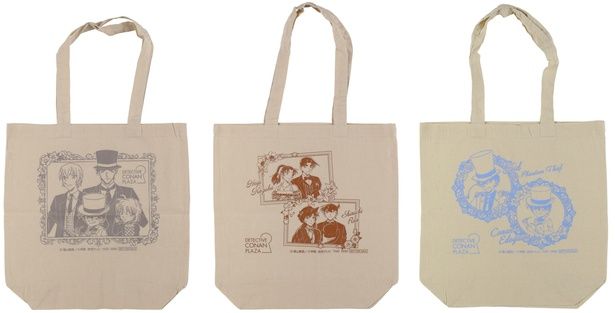 5500円以上購入で1点プレゼントされる「オリジナルトートバッグ」。3種類のデザインから好きな柄を選べる