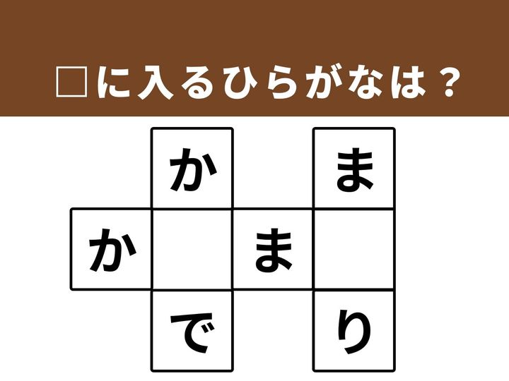 縦と横の文字のつながりから、空欄を埋めて3つの言葉を完成させましょう！お正月や行事など、日本人にとってなじみ深い言葉が隠れています。1分以内に正解を見つけて、脳をすっきり活性化させてください。