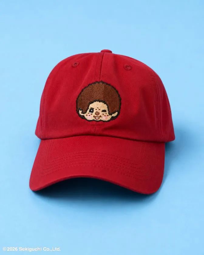 【モンチッチ】刺繍キャップ