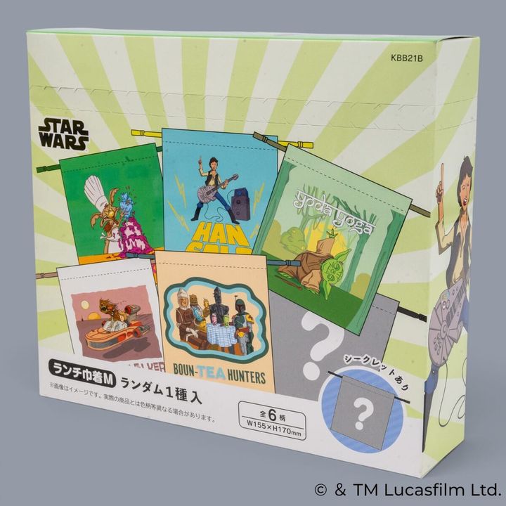 STAR WARS／ユニークアート KBB21 ブラインド 巾着M