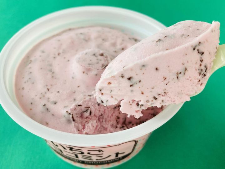 「いちごとチョコの調和が最高！」「完全にあり！」【ファミマ限定】赤城の「いちごチョコミント」