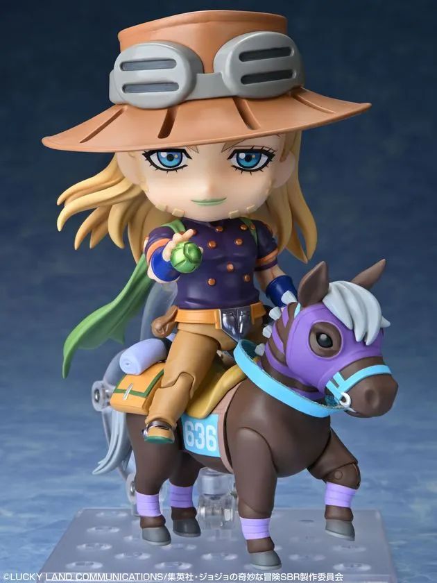ねんどろいど ジャイロ・ツェペリ DX版 ヴァルキリー付属の全体像