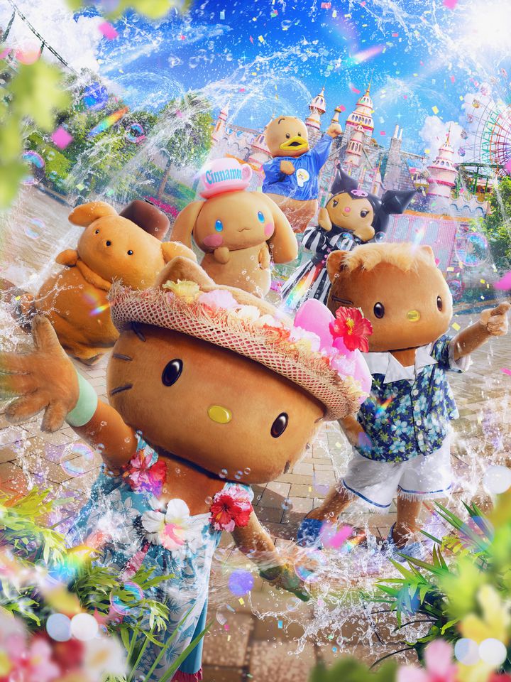 サンリオキャラクターパーク ハーモニーランド「はちゃめちゃサマーパーリー！」