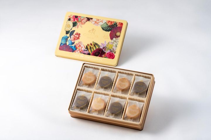 「100周年 ラングドシャクッキー アソートメント 30枚入」（税込 3996円） width=