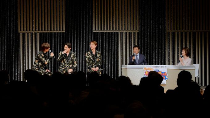 LAST FIRST、中山秀征、石川みゆきアナウンサー