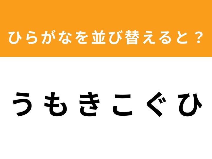 バラバラのひらがな6文字を並び替えて、正しい単語を導き出すアナグラムクイズに挑戦！ 制限時間は1分。直感とひらめきを総動員して、頭の体操を楽しみましょう。あなたは何秒で正解にたどり着けますか？