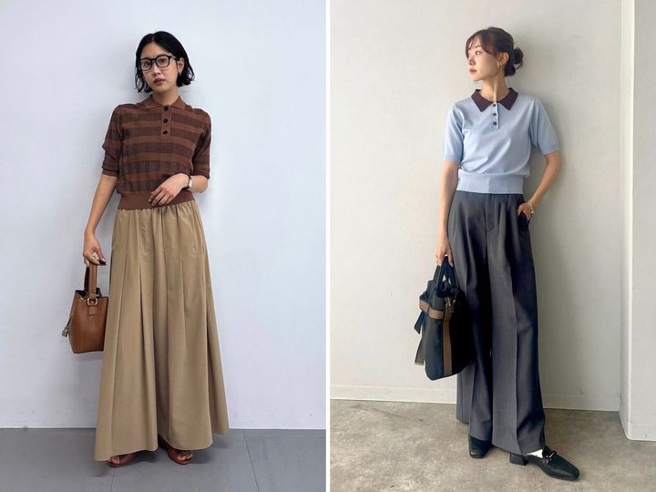 2026年はきちんと感のあるカジュアルが復活傾向。Tシャツよりきちんとしていて、シャツよりラクな「ポロシャツ」が注目されています。吸汗速乾などの素材が人気で、暑さ対策とも相性◎。40代女性におすすめのポロシャツコーディネートを見ていきましょう。