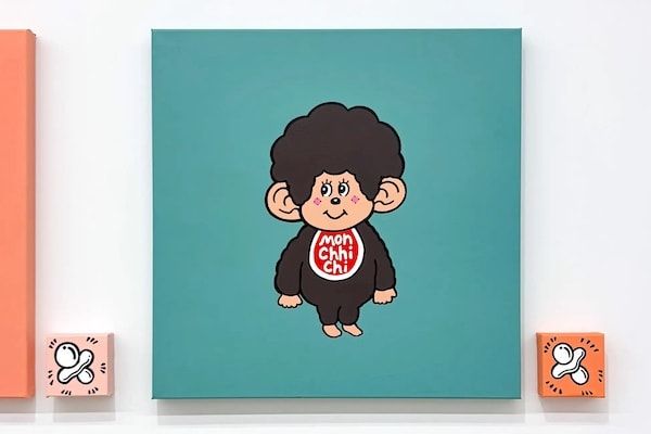 【東京都品川区】きくちゆうき氏の描く『もっと！モンチッチ』キャンバス画が、自身の個展で展示決定