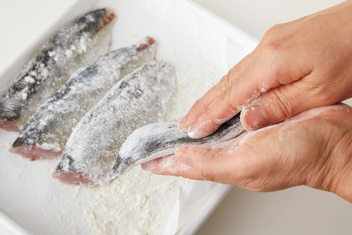 衣をつける