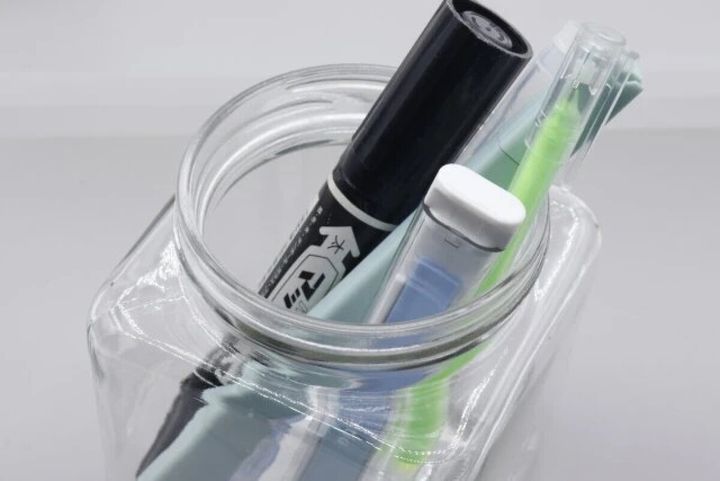 ダイソー スティック型付箋ケース（スリム） 使用例