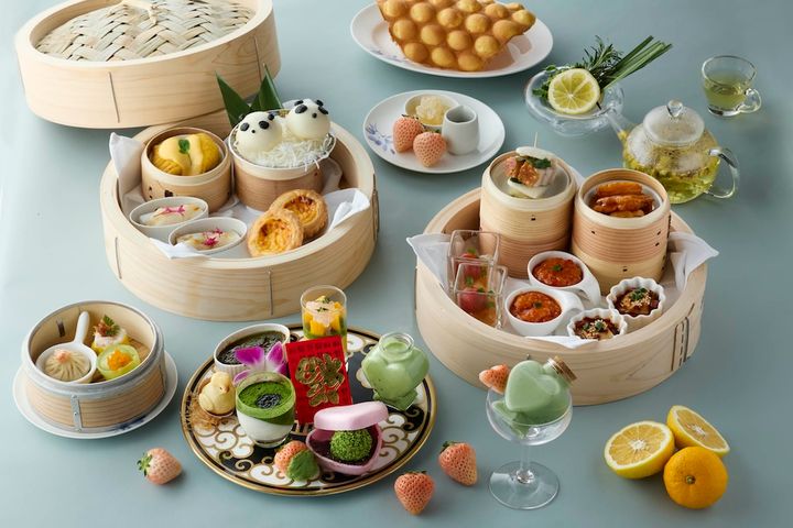 ウェスティンホテル東京 龍天門「飲茶アフタヌーンティー“抹茶&香港ディライツ”」