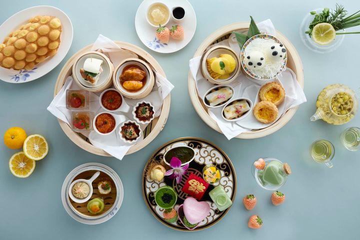 龍天門「飲茶アフタヌーンティー“抹茶&香港ディライツ”」