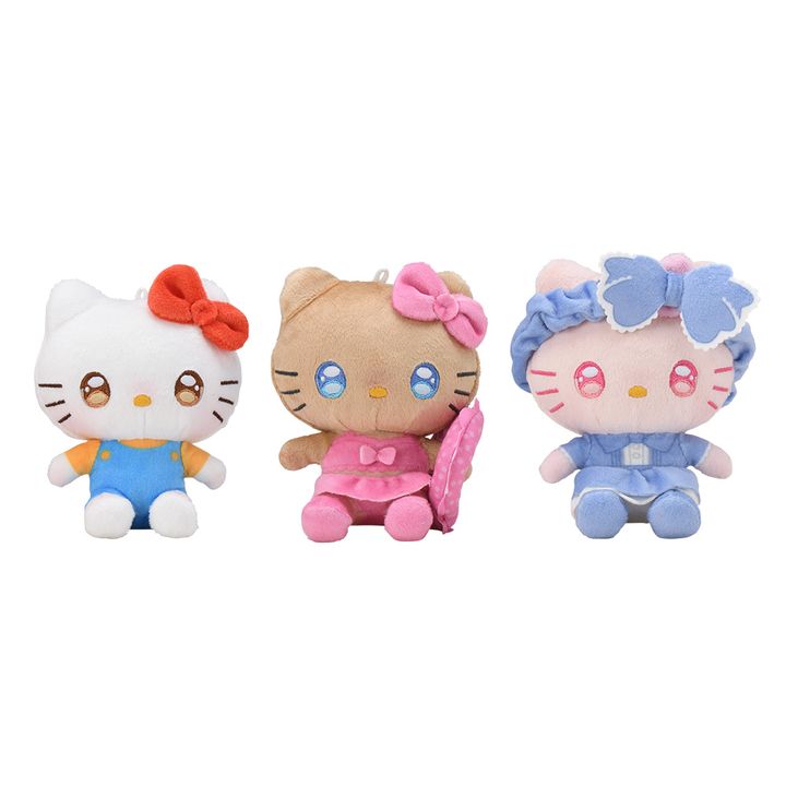 ゆるかわ サンリオキャラクターズ あいぬい ミニぬいぐるみ“ハローキティ” ラインアップ