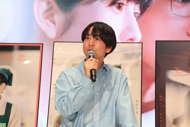 メガホンをとった風間太樹 [c]田村茜／コアミックス ©映画「モブ子の恋」製作委員会