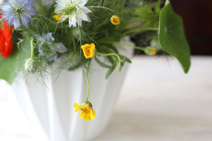 小花を入れる