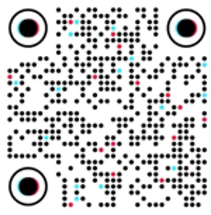 F&W公式TikTokアカウントの二次元コード