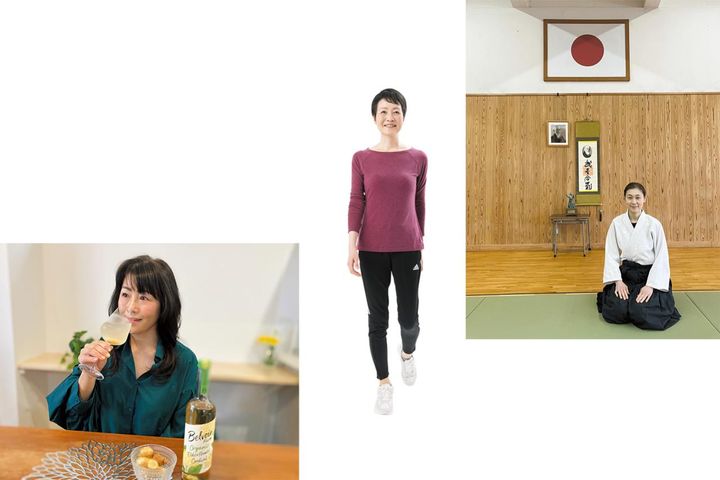 フレイル予防のヒントは「続けられる習慣」にあった！ 50代読者モデル3人の合気道・ランニング・元気ドリンク時間