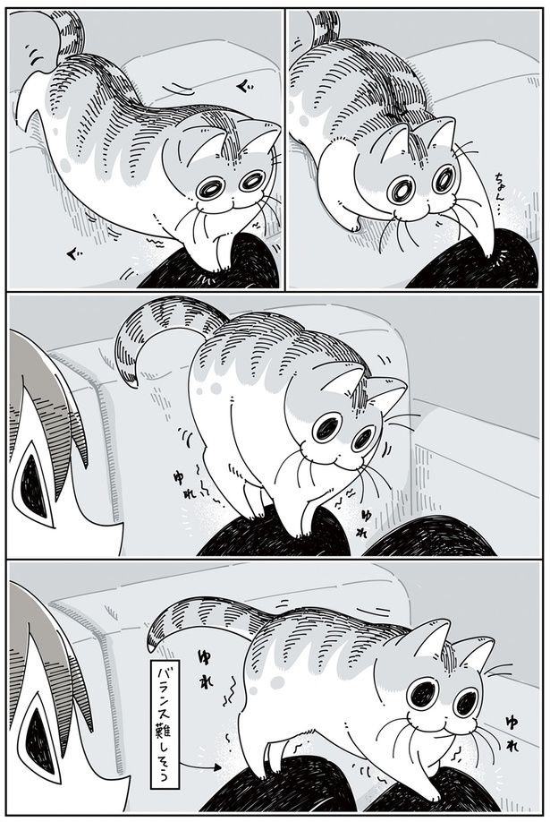 バランス難しそう （C）キュルZ／KADOKAWA
