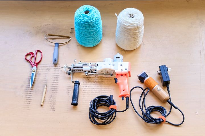 タフティングで使う道具はこちら