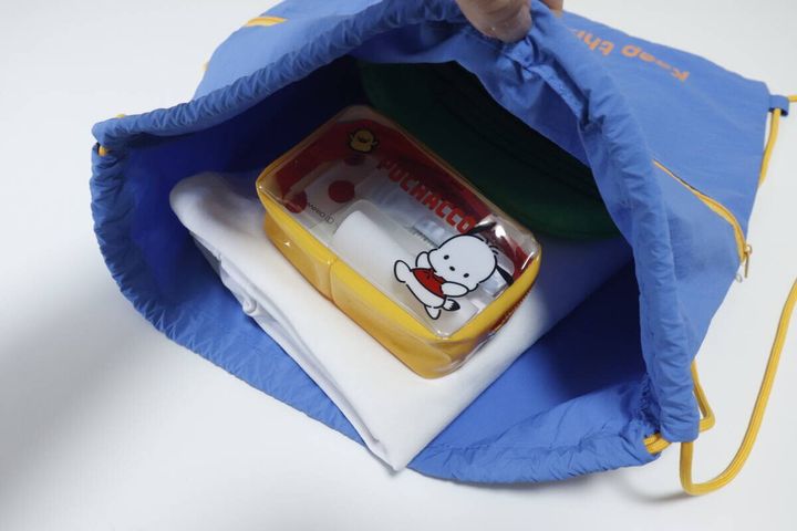 ナップサック 使用例