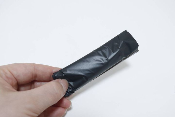 糊付き消臭サニタリーバッグ まとめた様子