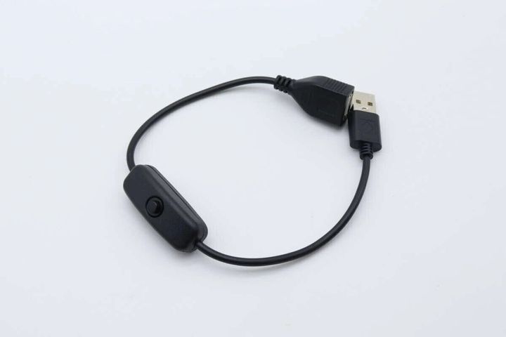 ダイソーのスイッチ付USBケーブル