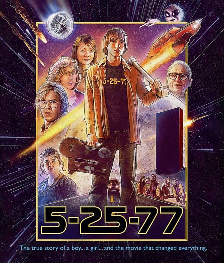 映画『5‐25‐77 あの日の映画少年たちへ』キービジュアル （C）2022 5‐25‐77, LLC. All Rights Reserved. （C）2022 Moonwatcher Inc., Filmio And MVD Entertainment Group. All Rights Reserved. width=
