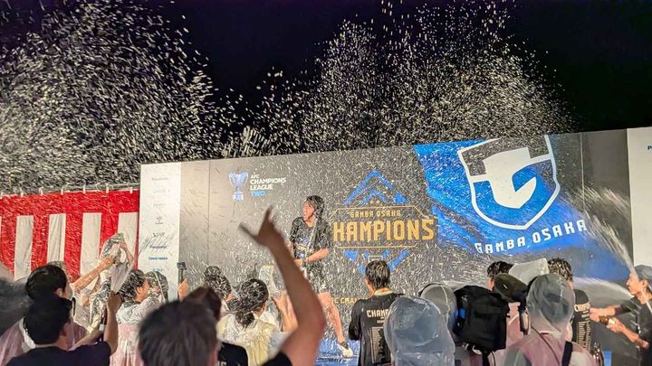 画像11: ACL2優勝！G大阪、GKの荒木琉偉が優勝報告会で「一生の思い出になる」激闘と初タイトル獲得の思い明かす
