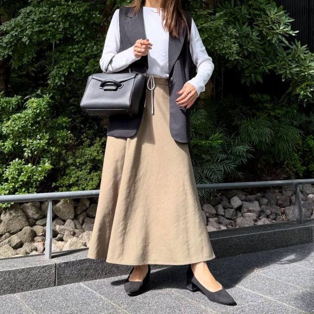 UNIQLO「ソフトリブクルーネックT/長袖」